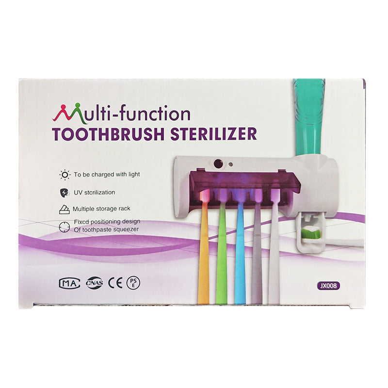 معقم ذكي لفرشاة الأسنان بالأشعة فوق البنفسجية